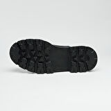 Hakiki Deri Kısa Topuklu Kadın Bot