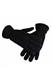 Unisex Siyah Termal Kışlık Kaliteli Polar Eldiven L-m