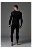 Erkek Siyah Termal Alt Üst Takım