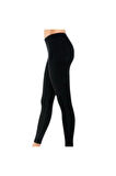 Kadın Siyah 2'li Paket 102 Termal Tayt Içlik Kışlık Termal Tayt