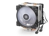 Cpu İşlemci Kule Tipi Soğutucu Çift Fanlı 6 Bakır Borulu - Siyah ND2601