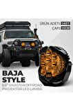 6.5" Baja Style Shooter Offroad Projektör Turuncu Led Lamba