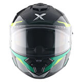 AXOR BRUTALE KRYPTIC FULL FACE PARLAK SİYAH YEŞİL