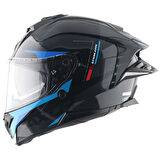 AXOR BRUTALE KRYPTIC FULL FACE PARLAK SİYAH MAVİ