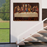 Da Vinci'nin Son Akşam Yemeği Kanvas Tablo-5183