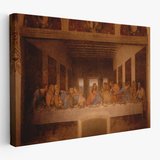 Da Vinci'nin Son Akşam Yemeği Kanvas Tablo-5188