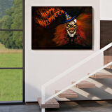 Cadılar Bayramı Duvar Dekoru, Korkunç Kabaklar Cadılar Bayramı Duvar Tablosu-5193