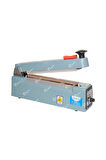MASA TİPİ MANUEL POŞET YAPIŞTIRMA KAPATMA MAKİNASI 300 MM -ORTDAN KESMELİ (METAL GÖVDE) YEDEK TEL + TEFLON HEDİYELİ 