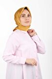 Aker Eşarp Hardal Kadın Düz Polyester Eşarp