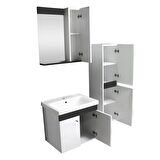 KAREN BANYO NEW BAHAR 60 CM BANYO DOLAP BOY DOLAP HEDİYELİ
