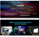 Casper Excalibur 27" 300HZ 1MS 400NIT Fast VA Curved HDR10 Oyuncu Monitörü