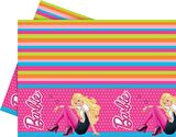 BARBİE MASA ÖRTÜSÜ 120X180(PLASTİK)
