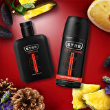 STR8 Red Code EDT Parfüm 100ml ve Deodorant 150ml ve Sırt Çantası Seti