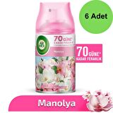 Air Wick Freshmatic Otomatik Sprey Manolya Yedek Sprey 250 ml x 6 Adet