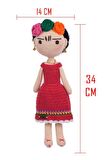 Amigurumi Organik Oyuncak-Uyku Arkadaşı Kurbağ-Örme Kurbağ-Örme Bebek