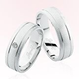 Harem Altın Beyaz Altın Alyans 5203