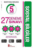 Ata 5.Sınıf Ben Korkmam Sosyal Bilgiler Soru Bankası -27 Deneme Sınavı