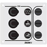 Kontrol Paneli "Sp3 Ekonomi",3 Su Geçirmez Anahtar
