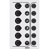 Kontrol Paneli "Sp6 Ekonomi",6 Su Geçirmez Anahtar