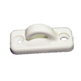 Hook Multi-Purpose Sm. Max Rope Ø4mm, L.40mm, White