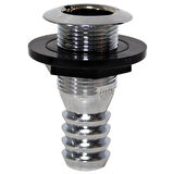 Kanal 1 1/2" Hortum İçin, Krom Kaplı
