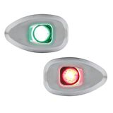 MICRO LED 12 İskeleSancak 112.5° Feneri, Set, Yüzey mon.,Krom G.,deliksiz