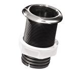 Thru-Hull w/Inox Flange 1 ½",w/Hose Barb Ø38mm, L87mm