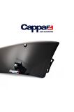 Ford Transit Ön Cam Güneşliği Siperlik Vizör Şapka Terek Akrilik (ABS) Piano Black 2014-2018