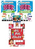 1.Sınıftan 2.Sınıfa Geçenler İçin Tekrar Seti 2( Gıcır Cıcır Türkçe-Matematik- Bil Bul Eğlen)