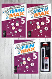 Ata 5.Sınıf Türkçe Max-Matematik Max-Fen Max (Yüzde Yüz Yeni Nesil)