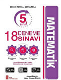 Ata 5.Sınıf Ben Korkmam Matematik Soru Bankası -18 Deneme Sınavı