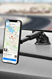 Universal Uzayabilen Manyetik Mıknatıslı Vakumlu Akrobat Araç Telefon Tutucu Jelli Araba Tutacağı