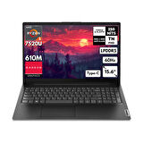Lenovo V15 G4 Ryzen 5-7520U 8GB 256 GBSSD 15.6" FHD Windows 10 Pro Notebook 82YU0124TXHMF16