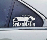 5-series F10 520d 535d Kelebek Cam Araba oto Sticker 19 cm 2 Adet