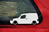 Berlingo mk1 van Kelebek Cam Oto Sticker 17 CM 2 Adet