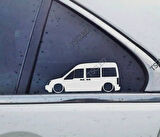 Transit Connect Mk1 Kelebek Cam Oto Sticker 17 CM 2 Adet