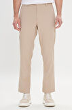 Comfort Fit Rahat Kesim Yan Cepli Desenli Beli Lastikli Pantolon