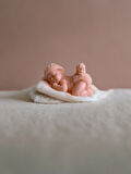 15 Adet Kutulu Uyuyan Bebek Mum 