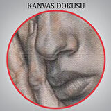 Gerçeküstü Kadın ve Balık Kanvas Duvar Sanatı, Yeni Nesil Kanvas ablo-5230