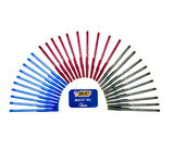 Sırımsı Bic Round Stic Tükenmez Kalem Karışık 3 Renk 30 Adet