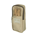 Relaxion Yeni Sezon Kalemlikli Kahve-Krem Premium Okul Sırt Çanta 1514