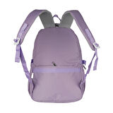 Relaxion Su Geçirmez Çok Gözlü Okul Sırt Çantası Lila 2058