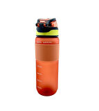 Nerox Kilitli Kapak Neon Matara Suluk 800 ML 1432 Kırmızı