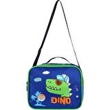 Waddell Dino Desenli Embos İlkokul Çantası Beslenme Çantalı 24201