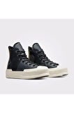 Chuck 70 Plus Mixed Material Unisex Siyah Sneaker
