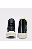 Chuck 70 Plus Mixed Material Unisex Siyah Sneaker