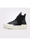 Chuck 70 Plus Mixed Material Unisex Siyah Sneaker