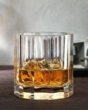 Perlotus 310 cc Churchill Nude Kristal Viski Bardağı Viski Taşı Hediyeli