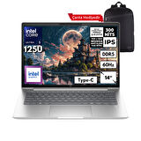 HP ProBook 440 G11 Ultra 5-125U 16-GBDDR5 512 GB SSD Intel Graphics 14" WUXGA Windows 11 Pro + Sırt Çantası A22YQEAHMF27