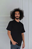 Erkek Slim Fit Sıfır Yaka Fanila T-Shirt 
